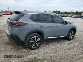 2023 Nissan Rogue SL with VIN 5N1BT3CA3PC818056, listed as a Copart auction lot 86764604 with 22,606 mi miles and Salvage Title. Bid and sale history available at carsss.com. Image 3.