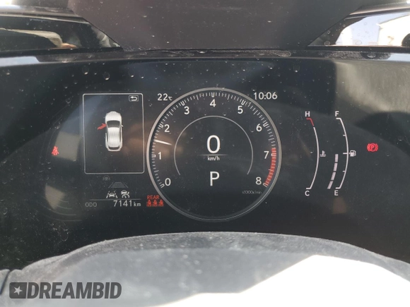 2024 Lexus NX with VIN 2T2ADCEZ4RC004990, listed as a Copart auction lot 65790834 with 7,141 mi miles and Non Repairable. Bid and sale history available at carsss.com. Image 9.