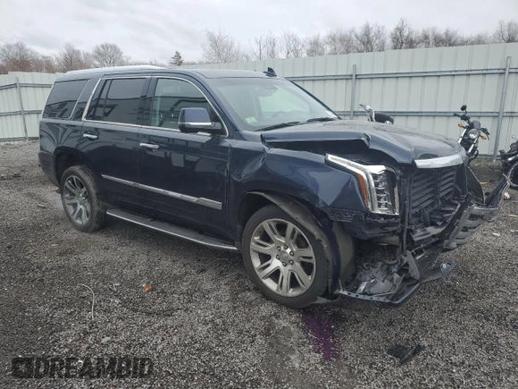2017 Cadillac Escalade Luxury with VIN 1GYS4BKJ2HR236875, listed as a Copart auction lot 52328095 with 103,335 mi miles and Salvage title. Bid and sale history available at DreamBid. Image 4.