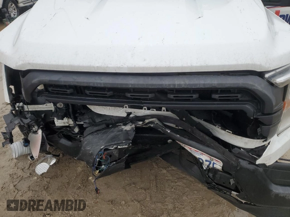 2022 Ford F-150 XL with VIN 1FTMF1CB7NKD02111, listed as a Copart auction lot 43138735 with 58,841 mi miles and Salvage Title. Bid and sale history available at carsss.com. Image 11.