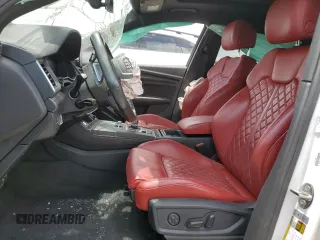 2018 Audi SQ5 Premium Plus with VIN WA1A4AFY9J2086730, listed as a Copart auction lot 57340094 with Not Provided miles and Non Repairable. Bid and sale history available at DreamBid. Image 7.