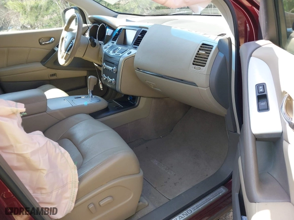 2011 Nissan Murano LE with VIN JN8AZ1MW8BW177494, listed as a IAAI auction lot 41982077 with 78,212 mi miles. Bid and sale history available at carsss.com. Image 5.