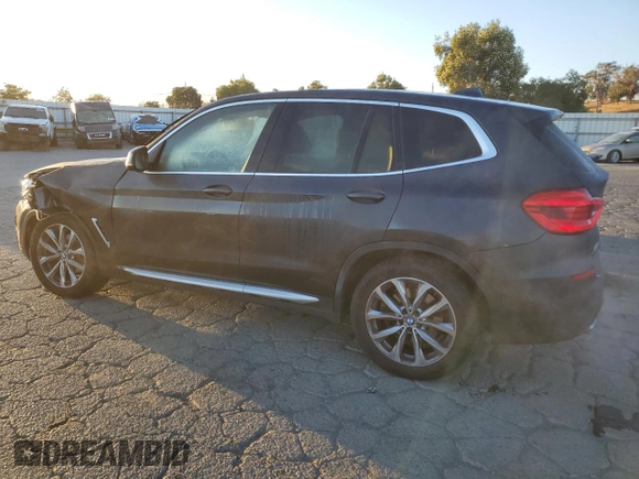 2018 BMW X3 xDrive30i with VIN 5UXTR9C54JLD68407, listed as a Copart auction lot 73364604 with 59,101 mi miles and Salvage Title. Bid and sale history available at carsss.com. Image 2.