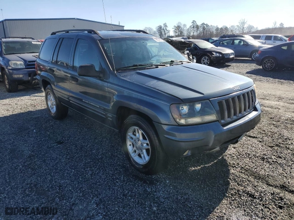 2004 Jeep Grand Cherokee Laredo with VIN 1J4GX48S54C161417, listed as a Copart auction lot 49834645 with 281,751 mi miles and Salvage Title. Bid and sale history available at carsss.com. Image 4.