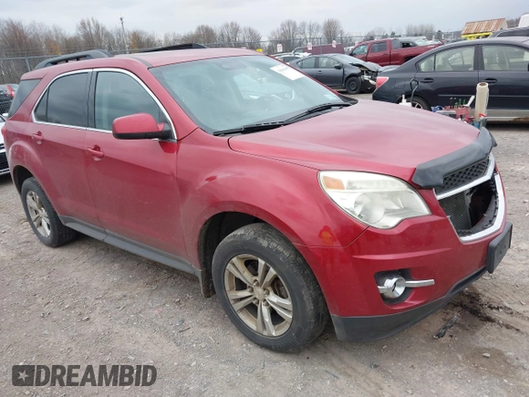 2013 Chevrolet Equinox LT with VIN 2GNFLNEK1D6110634, listed as a IAAI auction lot 40808995 with 135,328 mi miles and . Bid and sale history available at DreamBid. Image 1.