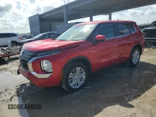 2023 Mitsubishi Outlander ES z VIN JA4J3TA80PZ028429, wystawiony jako Copart lot #51299855 z przebiegiem 158 266 mil mil oraz Szkoda całkowita • Salvage title. Historia ofert i sprzedaży dostępna na DreamBid. Obrazek 1.