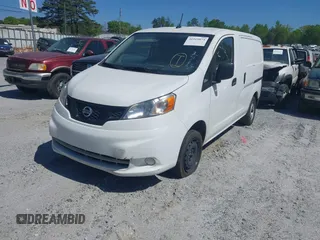 2021 Nissan NV200 Compact Cargo SV with VIN 3N6CM0KN8MK699187, listed as a IAAI auction lot 41919874 with 140,366 mi miles. Bid and sale history available at carsss.com. Image 2.