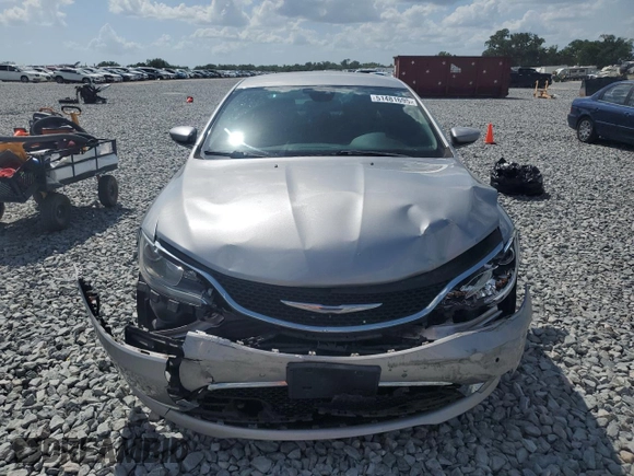 2015 Chrysler 200 C with VIN 1C3CCCEG4FN523839, listed as a Copart auction lot 51481695 with 96,694 mi miles and Salvage Title. Bid and sale history available at carsss.com. Image 5.