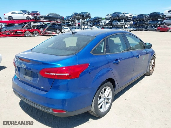 2018 Ford Focus SE with VIN 1FADP3F22JL265953, listed as a IAAI auction lot 41820478 with 83,422 mi miles. Bid and sale history available at carsss.com. Image 4.