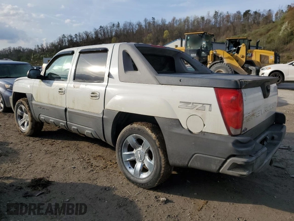 2003 Chevrolet Avalanche with VIN 3GNEK13T33G138991, listed as a Copart auction lot 51504525 with Not Provided miles and Salvage Title. Bid and sale history available at carsss.com. Image 2.