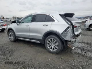 2021 Cadillac XT4 AWD Premium Luxury with VIN 1GYFZDR46MF069253, listed as a Copart auction lot 43747435 with 27,518 mi miles and Salvage Title. Bid and sale history available at carsss.com. Image 2.