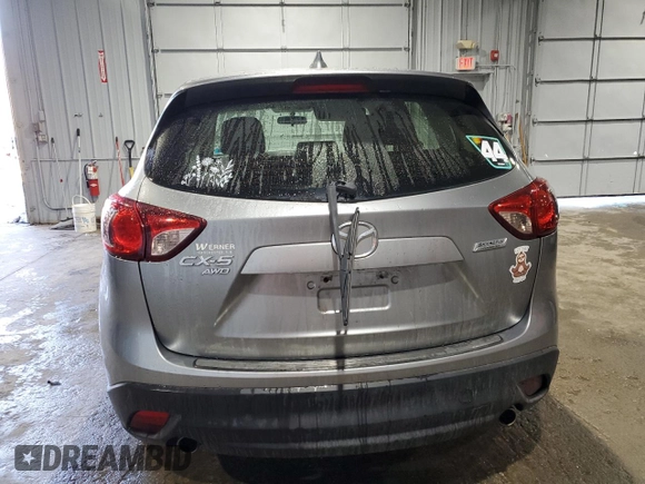 2014 Mazda CX-5 Sport with VIN JM3KE4BE9E0377581, listed as a Copart auction lot 46024385 with 89,087 mi miles and Salvage Title. Bid and sale history available at carsss.com. Image 6.