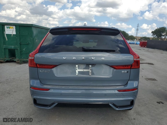 2024 Volvo XC60 Plus Dark Theme with VIN YV4L12RL8R1830216, listed as a Copart auction lot 51135325 with 9,138 mi miles and Non Repairable. Bid and sale history available at carsss.com. Image 6.