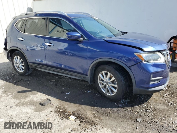 2017 Nissan Rogue S with VIN JN8AT2MT0HW139019, listed as a Copart auction lot 51465675 with 99,286 mi miles and Salvage Title. Bid and sale history available at carsss.com. Image 4.