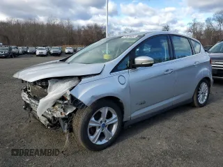 2016 Ford C-Max Energi SEL with VIN 1FADP5CU5GL114289, listed as a Copart auction lot 87029054 with 122,572 mi miles and Clean Title. Bid and sale history available at carsss.com. Image 1.