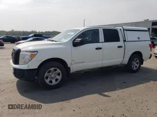 2017 Nissan Titan S with VIN 1N6AA1EJ2HN554628, listed as a Copart auction lot 60963515 with 137,574 mi miles and Salvage title. Bid and sale history available at DreamBid. Image 1.