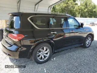 2011 Infiniti QX56 7-passenger with VIN JN8AZ2NFXB9501158, listed as a Copart auction lot 69260764 with 259,923 mi miles and Salvage Title. Bid and sale history available at carsss.com. Image 3.