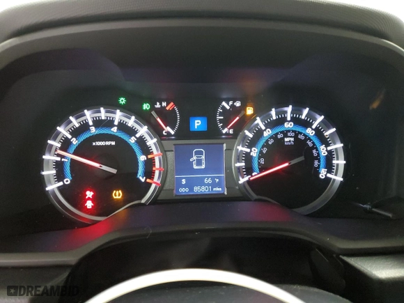 2017 Toyota 4Runner SR5 with VIN JTEBU5JR1H5443193, listed as a Copart auction lot 48971525 with 85,801 mi miles and Clean Title. Bid and sale history available at carsss.com. Image 9.