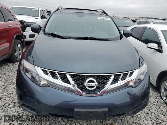 2014 Nissan Murano SL with VIN JN8AZ1MU4EW420043, listed as a Copart auction lot 50423395 with 162,413 mi miles and Salvage Title. Bid and sale history available at carsss.com. Image 5.