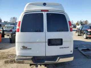 2005 Chevrolet Express Cargo Van YF7 Upfitter with VIN 1GBFG15T751151311, listed as a Copart auction lot 83688464 with 107,284 mi miles and Clean Title. Bid and sale history available at carsss.com. Image 6.