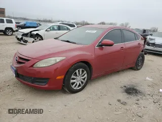 2010 Mazda 6 i Sport with VIN 1YVHZ8BH2A5M45011, listed as a Copart auction lot 82138924 with 188,299 mi miles and Salvage title. Bid and sale history available at DreamBid. Image 1.