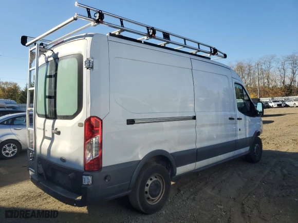 2017 Ford Transit Van with VIN 1FTYE2CM6HKB14406, listed as a Copart auction lot 73542034 with NaN miles and Salvage Title. Bid and sale history available at carsss.com. Image 3.
