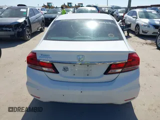 2013 Honda Civic LX with VIN 2HGFB2F57DH580580, listed as a IAAI auction lot 41673421 with 148,675 mi miles and . Bid and sale history available at DreamBid. Image 16.