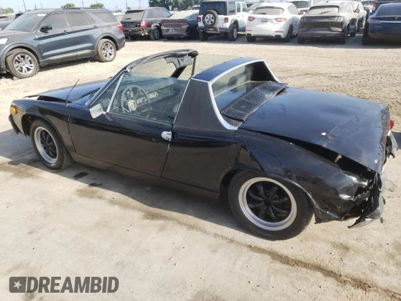 1971 Porsche 911 with VIN 4712908606, listed as a Copart auction lot 88573475 with 77,893 mi miles and Salvage title. Bid and sale history available at DreamBid. Image 2.