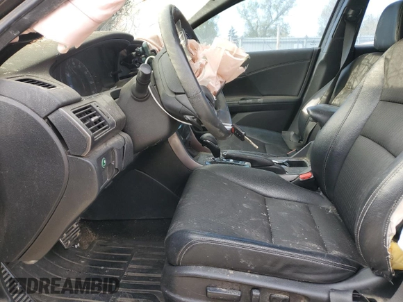 2016 Honda Accord Sport with VIN 1HGCR2F53GA187497, listed as a Copart auction lot 52445755 with Not provided miles and Salvage title. Bid and sale history available at DreamBid. Image 7.