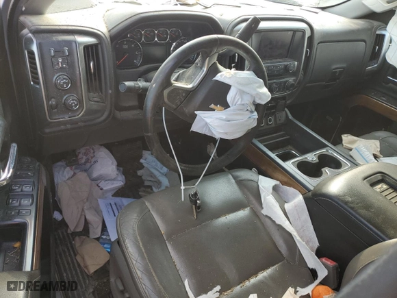 2017 Chevrolet Silverado 1500 LTZ with VIN 1GCVKSEC2HZ216115, listed as a Copart auction lot 44434665 with 0 mi miles and Non Repairable. Bid and sale history available at carsss.com. Image 8.
