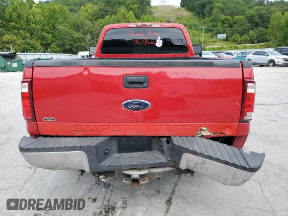 2010 Ford F-250 XL with VIN 1FTNF2B58AEA35902, listed as a Copart auction lot 66661294 with 134,687 mi miles and Salvage title. Bid and sale history available at DreamBid. Image 10.