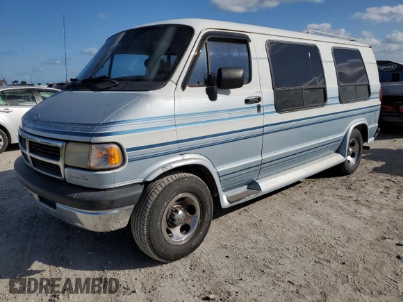 1996 Dodge Cargo z VIN 2B6HB21Y8TK102554, wystawiony jako Copart lot #75573984 z przebiegiem 221 439 mil mil oraz Szkoda całkowita • Salvage title. Historia ofert i sprzedaży dostępna na DreamBid. Obrazek 1.