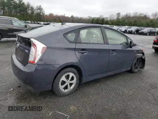 2012 Toyota Prius One with VIN JTDKN3DU0C5444706, listed as a Copart auction lot 52155935 with 226,388 mi miles and Salvage Title. Bid and sale history available at DreamBid. Image 3.