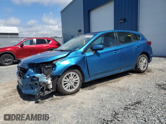 2017 Subaru Impreza with VIN 4S3GTAE66H3747590, listed as a Copart auction lot 59038944 with 281,925 mi miles and Salvage title. Bid and sale history available at DreamBid. Image 1.