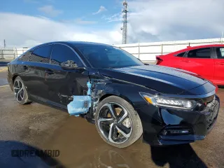 2019 Honda Accord Sport with VIN 1HGCV1F38KA090759, listed as a Copart auction lot 49012565 with 77,978 mi miles and Salvage Title. Bid and sale history available at DreamBid. Image 4.