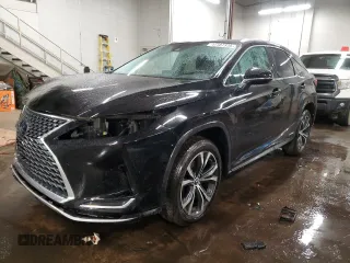 2021 Lexus RX with VIN 2T2HGMDAXMC065163, listed as a Copart auction lot 47387335 with 42,100 mi miles and Salvage Title. Bid and sale history available at carsss.com. Image 1.