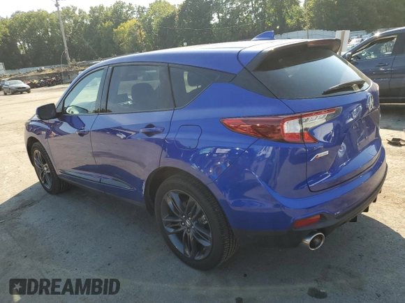 2023 Acura RDX w/A-Spec Package with VIN 5J8TC2H65PL003477, listed as a Copart auction lot 68564554 with 12,143 mi miles and Salvage Title. Bid and sale history available at carsss.com. Image 2.