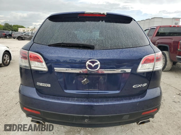 2009 Mazda CX-9 Touring with VIN JM3TB28A390179901, listed as a Copart auction lot 62850395 with 136,694 mi miles and Clean title. Bid and sale history available at DreamBid. Image 6.