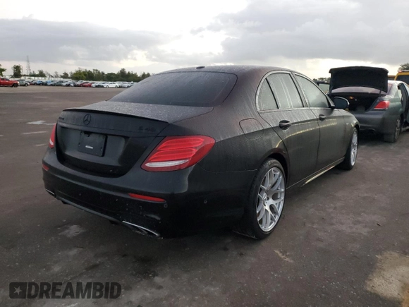 2018 Mercedes-Benz E-Class AMG E 43 with VIN WDDZF6EB5JA488432, listed as a Copart auction lot 65867532 with 0 mi miles. Bid and sale history available at carsss.com. Image 4.