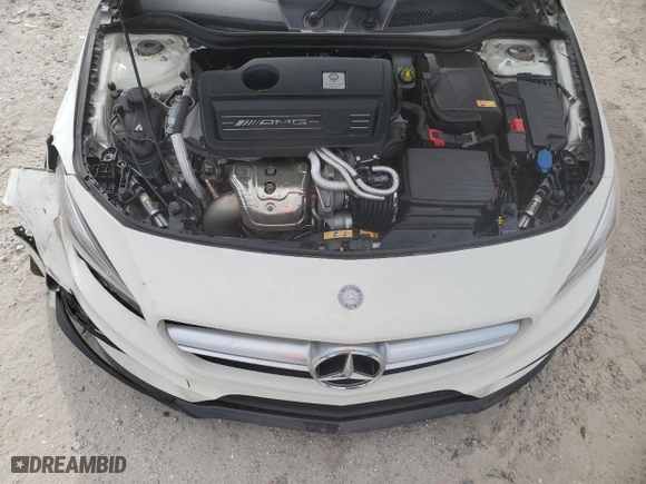 2014 Mercedes-Benz CLA-Class CLA 45 AMG with VIN WDDSJ5CB1EN104951, listed as a Copart auction lot 86625074 with 84,797 mi miles and Salvage Title. Bid and sale history available at carsss.com. Image 13.