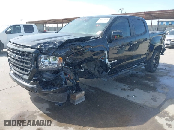 2022 GMC Canyon 2WD Elevation with VIN 1GTG5CEN5N1151794, listed as a IAAI auction lot 41876656 with 57,305 mi miles. Bid and sale history available at carsss.com. Image 20.