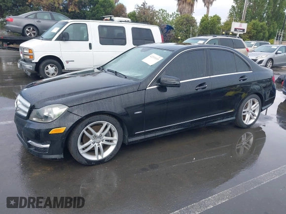 2012 Mercedes-Benz C 250 Sport with VIN WDDGF4HB4CR208768, listed as a IAAI auction lot 42233333 with 151,884 mi miles and . Bid and sale history available at DreamBid. Image 2.