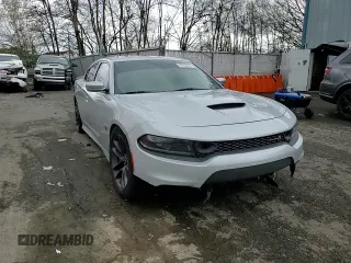 2022 Dodge Charger Scat Pack with VIN 2C3CDXGJ5NH193293, listed as a Copart auction lot 47803085 with 52,009 mi miles and Salvage Title. Bid and sale history available at carsss.com. Image 11.