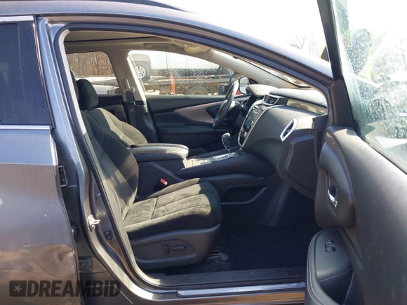 2017 Nissan Murano SL with VIN 5N1AZ2MH2HN154838, listed as a IAAI auction lot 41597159 with 113,869 mi miles and . Bid and sale history available at DreamBid. Image 5.