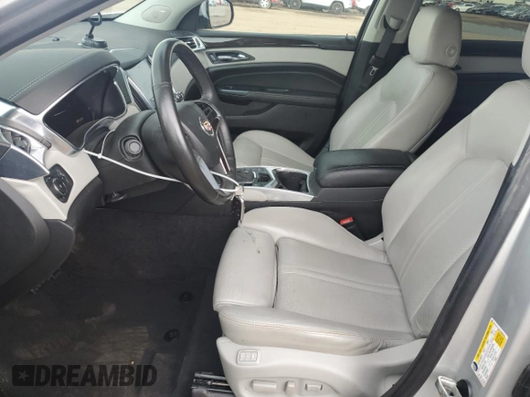 2015 Cadillac SRX Performance Collection with VIN 3GYFNCE37FS585204, listed as a Copart auction lot 59966935 with 50,781 mi miles and Salvage title. Bid and sale history available at DreamBid. Image 7.