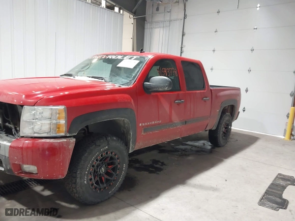 2007 Chevrolet Silverado 1500 LT w/1LT with VIN 3GCEK13M77G504944, listed as a IAAI auction lot 41593778 with 173,788 mi miles. Bid and sale history available at carsss.com. Image 14.