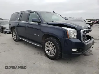 2017 GMC Yukon XL SLT with VIN 1GKS1GKC4HR156513, listed as a Copart auction lot 85719884 with Not Provided miles and Salvage Title. Bid and sale history available at DreamBid. Image 4.