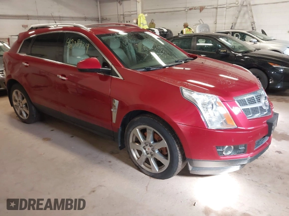 2012 Cadillac SRX Performance Collection with VIN 3GYFNEE36CS657582, listed as a IAAI auction lot 42084319 with 171,335 mi miles. Bid and sale history available at carsss.com. Image 1.
