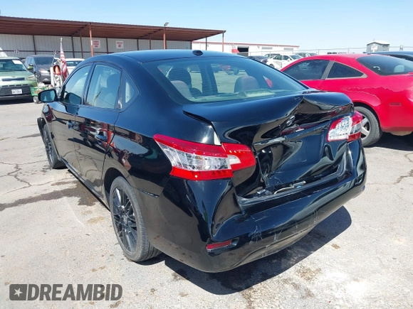 2015 Nissan Sentra SV with VIN 3N1AB7AP6FL667902, listed as a IAAI auction lot 41860415 with 136,237 mi miles and . Bid and sale history available at DreamBid. Image 3.