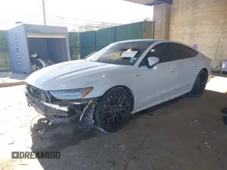 2019 Audi A7 Prestige with VIN WAUV2AF23KN083618, listed as a IAAI auction lot 41444338 with 51,977 mi miles. Bid and sale history available at carsss.com. Image 16.